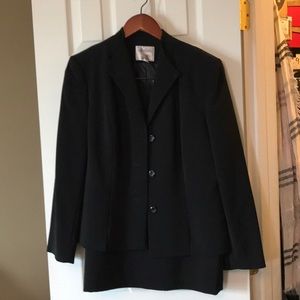 Collection for LeSuit- black skirt suit
